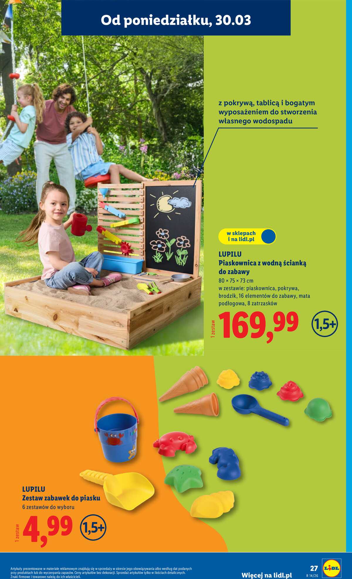 Leták Lidl Polsko 30.3.-4.4.2026 - Katalog platný od 30.03 strana 29