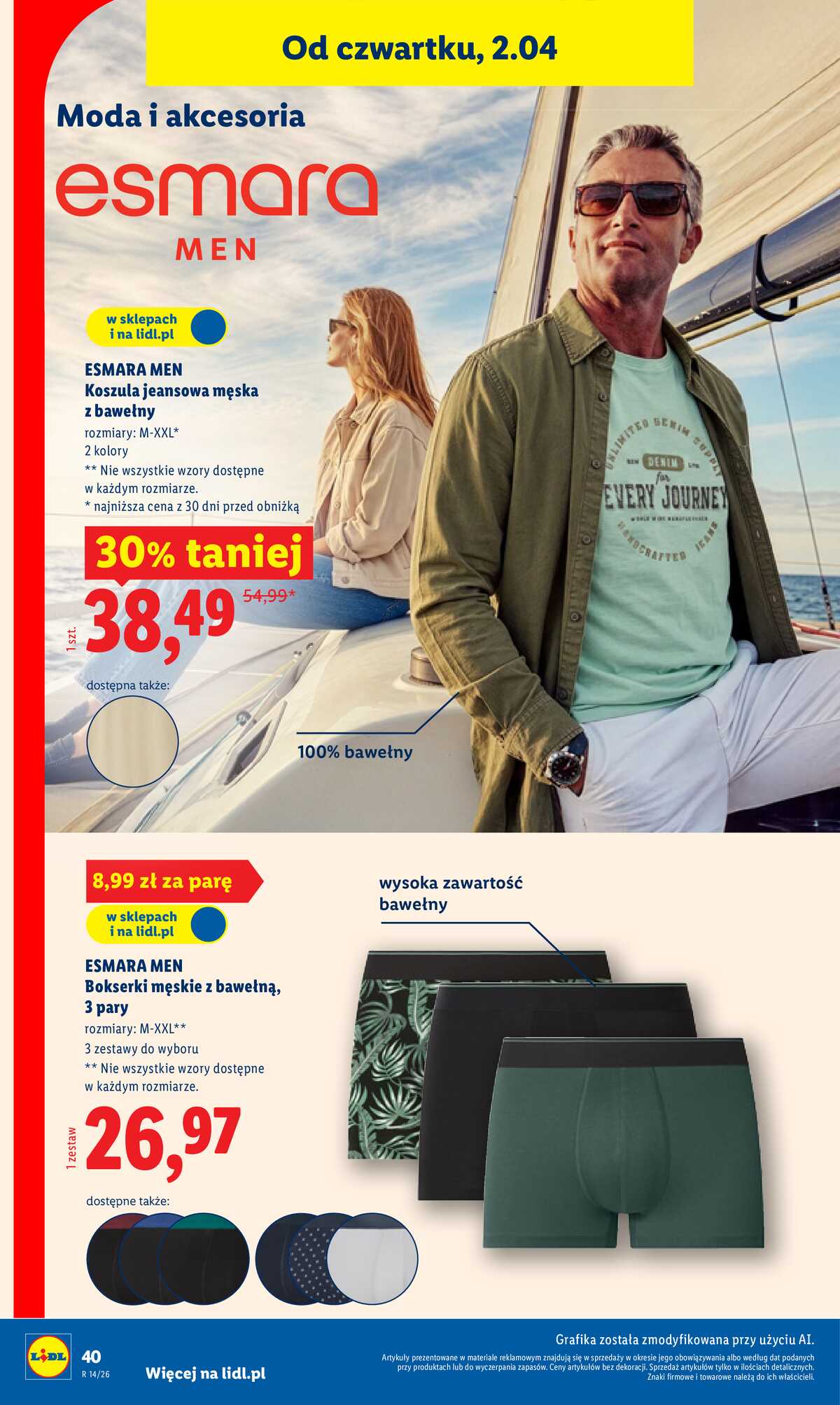 Leták Lidl Polsko 30.3.-4.4.2026 - Katalog platný od 30.03 strana 44