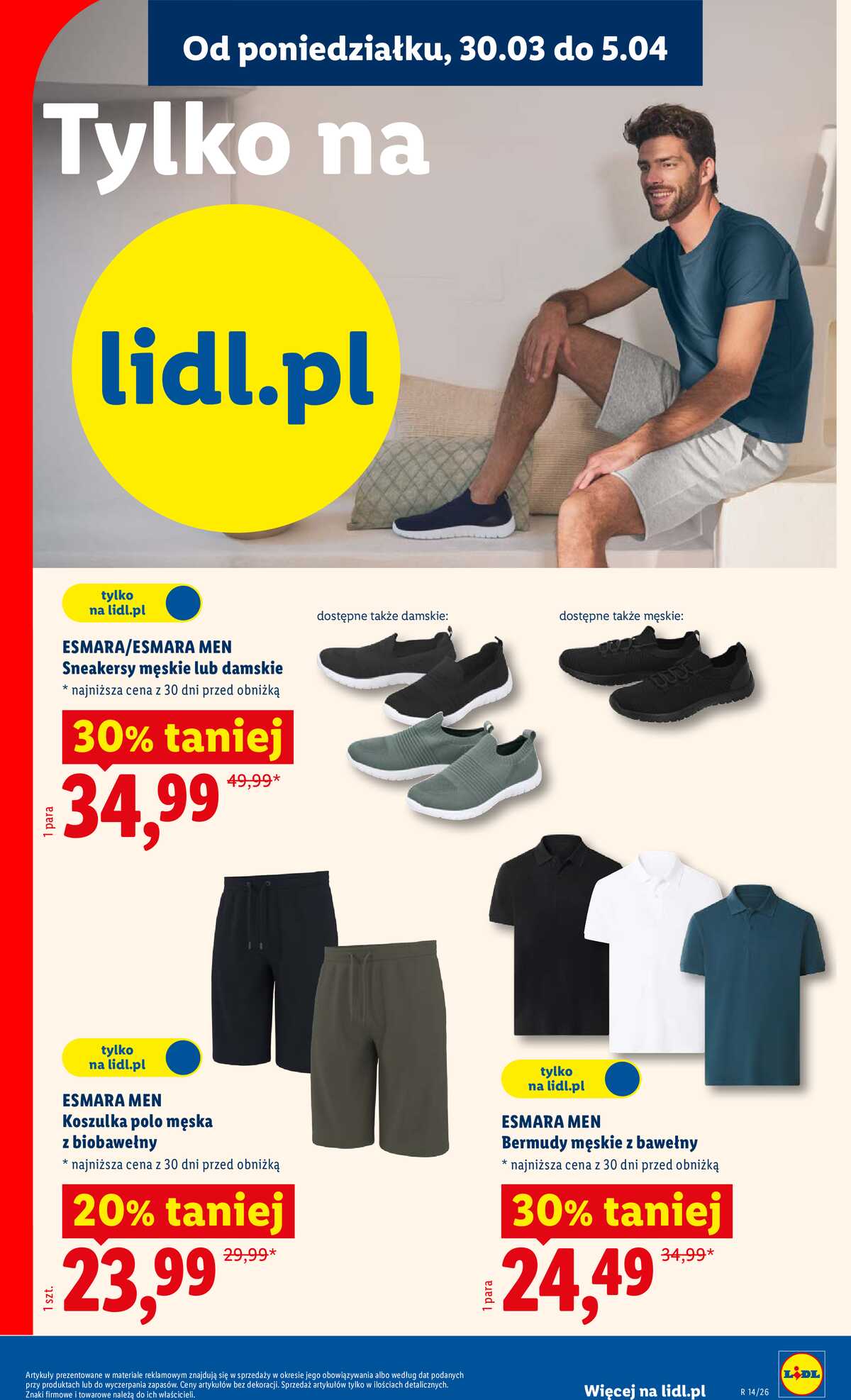 Leták Lidl Polsko 30.3.-4.4.2026 - Katalog platný od 30.03 strana 45
