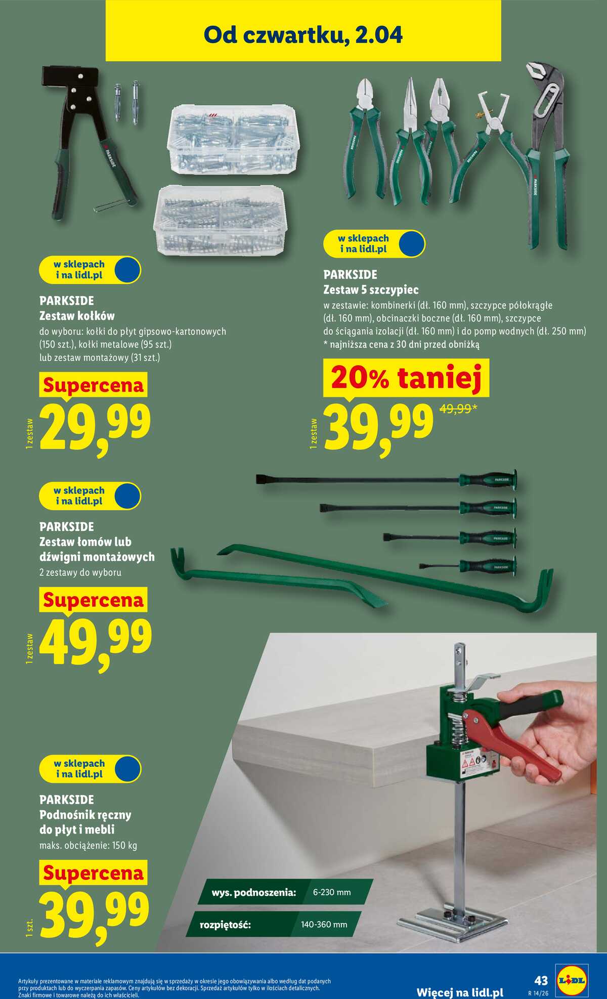 Leták Lidl Polsko 30.3.-4.4.2026 - Katalog platný od 30.03 strana 53