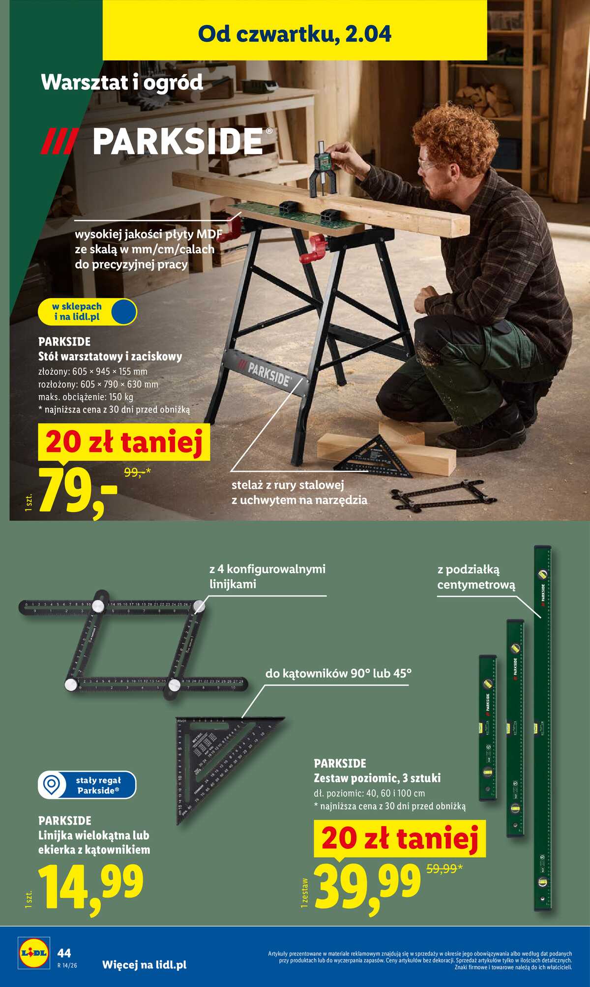 Leták Lidl Polsko 30.3.-4.4.2026 - Katalog platný od 30.03 strana 54