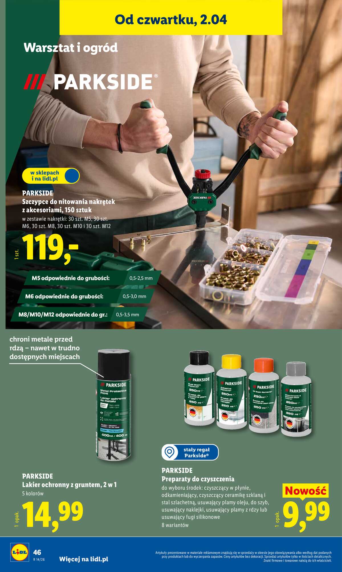 Leták Lidl Polsko 30.3.-4.4.2026 - Katalog platný od 30.03 strana 56