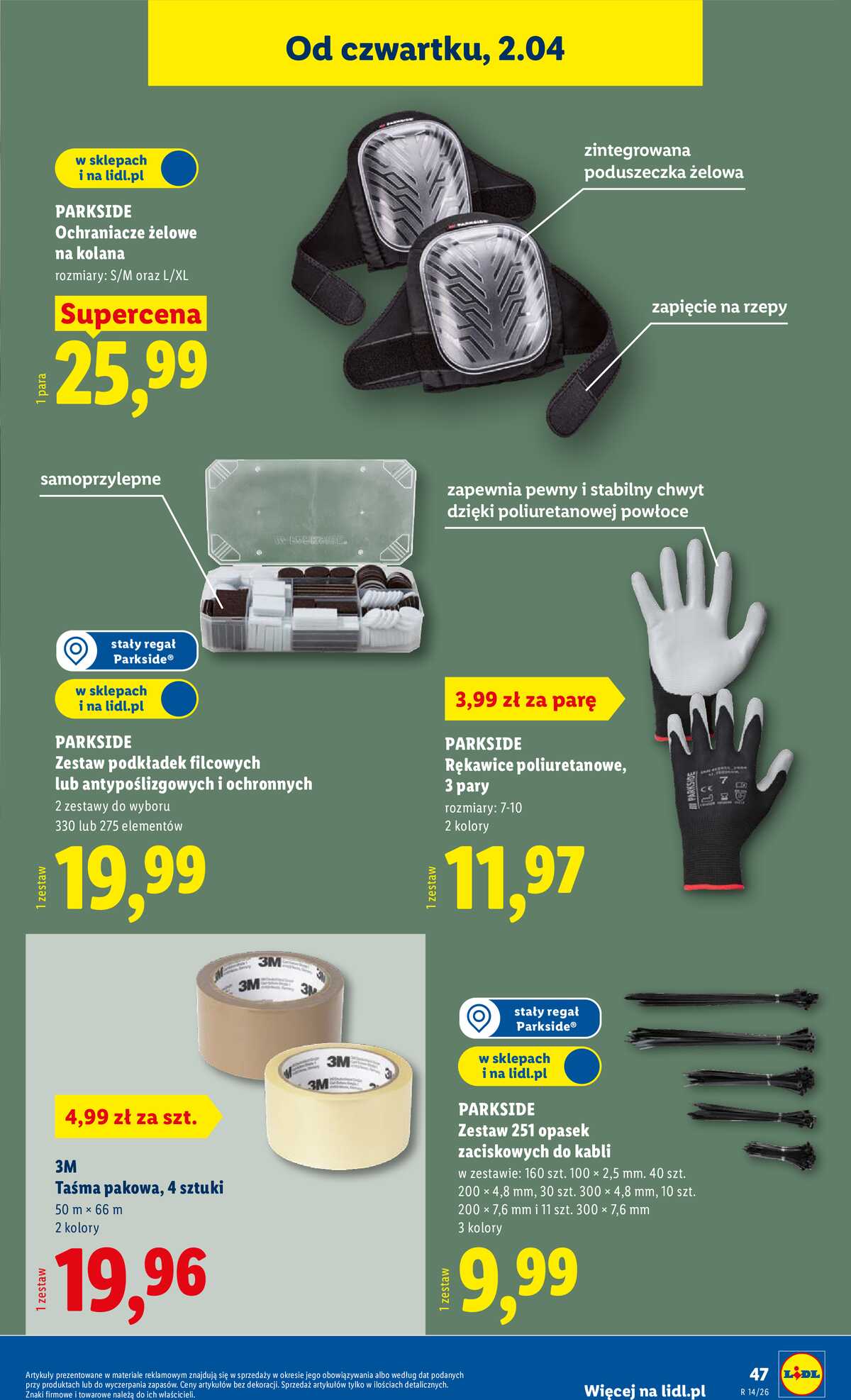 Leták Lidl Polsko 30.3.-4.4.2026 - Katalog platný od 30.03 strana 57