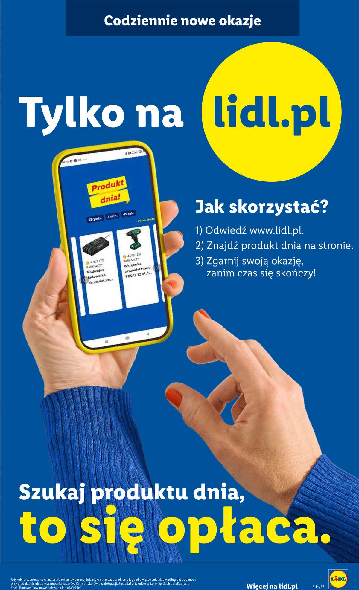 Leták Lidl Polsko 30.3.-4.4.2026 - Katalog platný od 30.03 strana 58