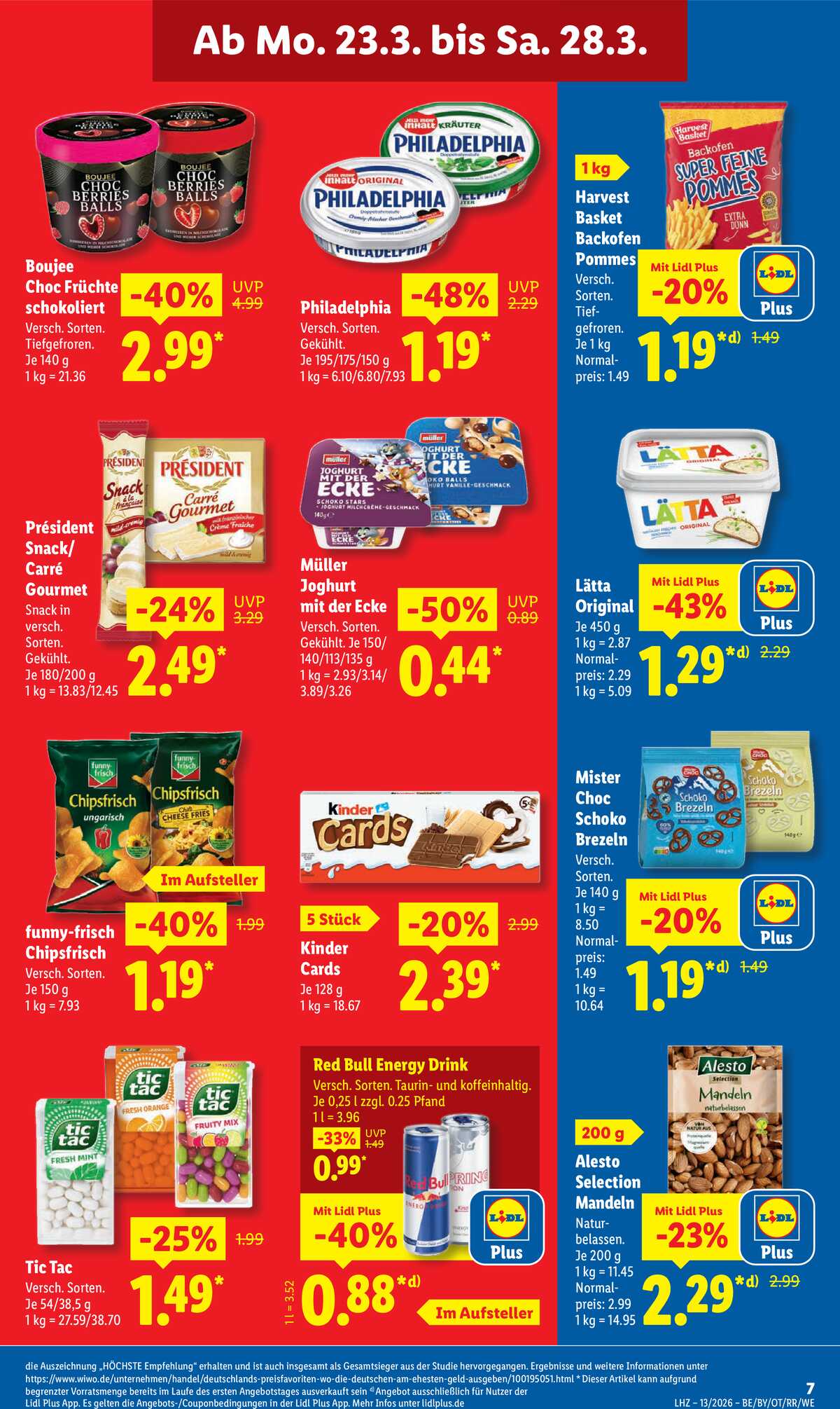 Leták Lidl Německo 23.3.-28.3.2026 strana 13