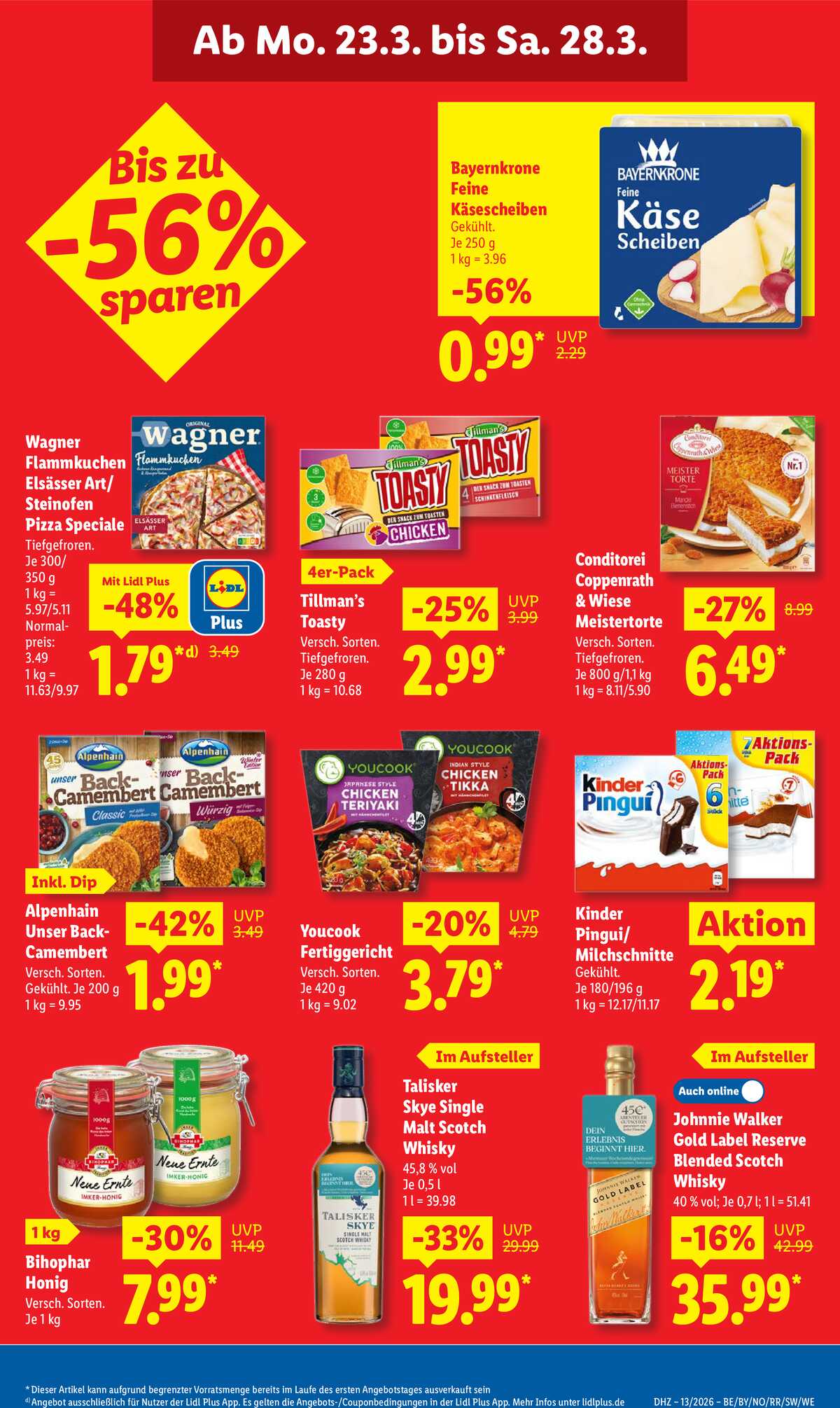 Leták Lidl Německo 23.3.-28.3.2026 strana 17