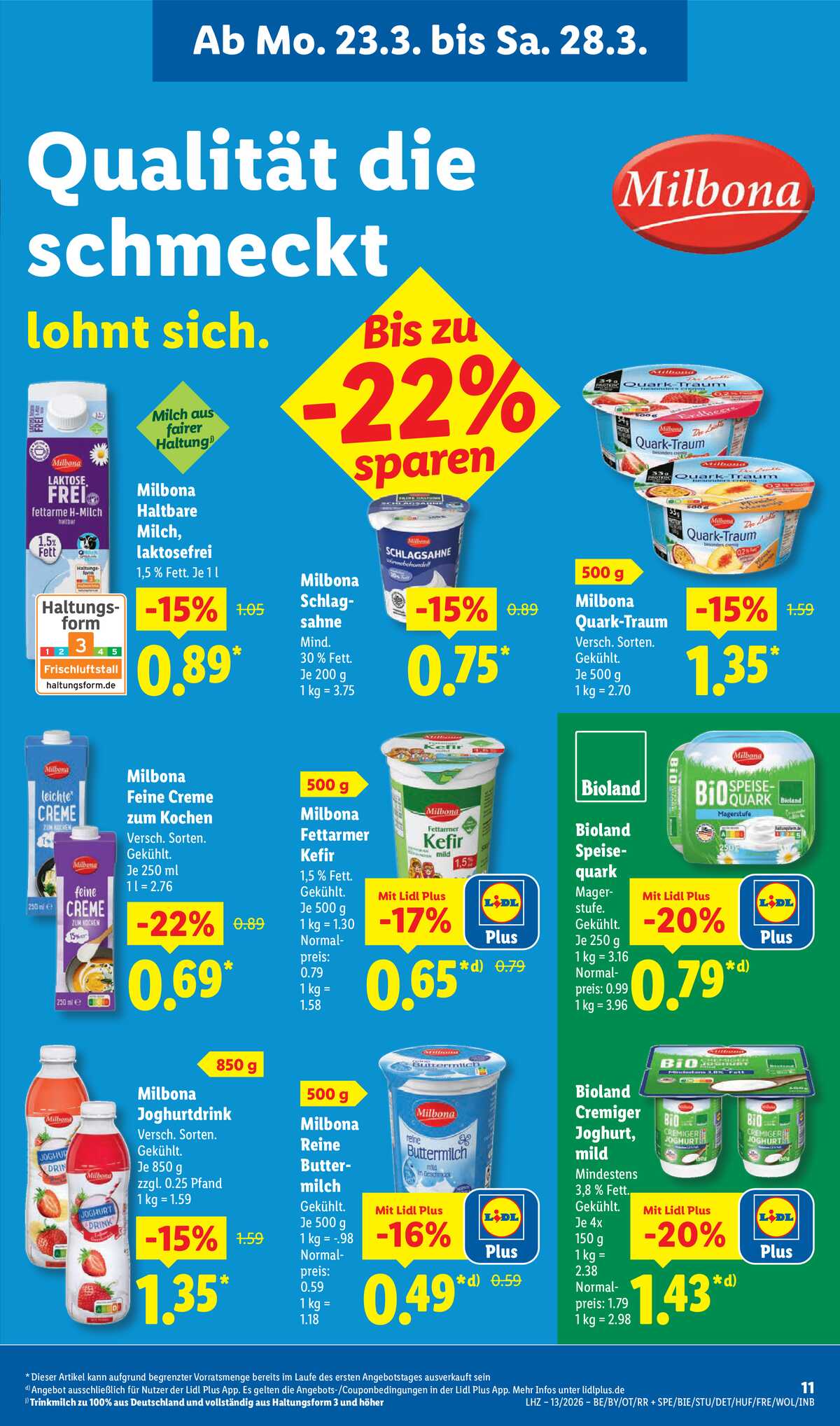 Leták Lidl Německo 23.3.-28.3.2026 strana 19