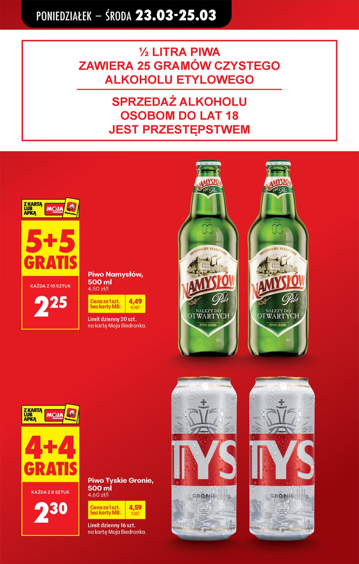 Leták Biedronka Polsko 23.3.-29.3.2026 strana 23