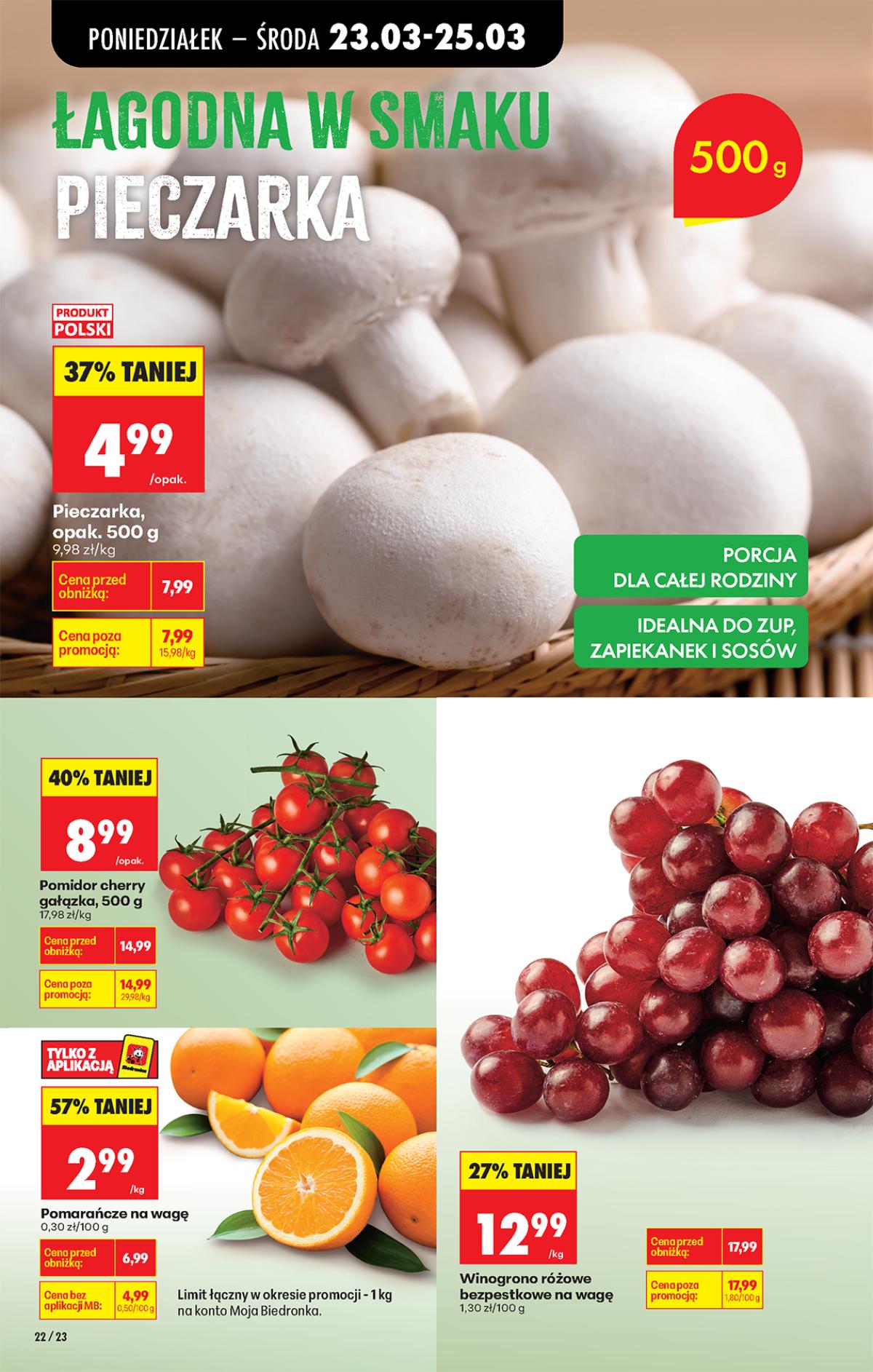Leták Biedronka Polsko 23.3.-29.3.2026 strana 32