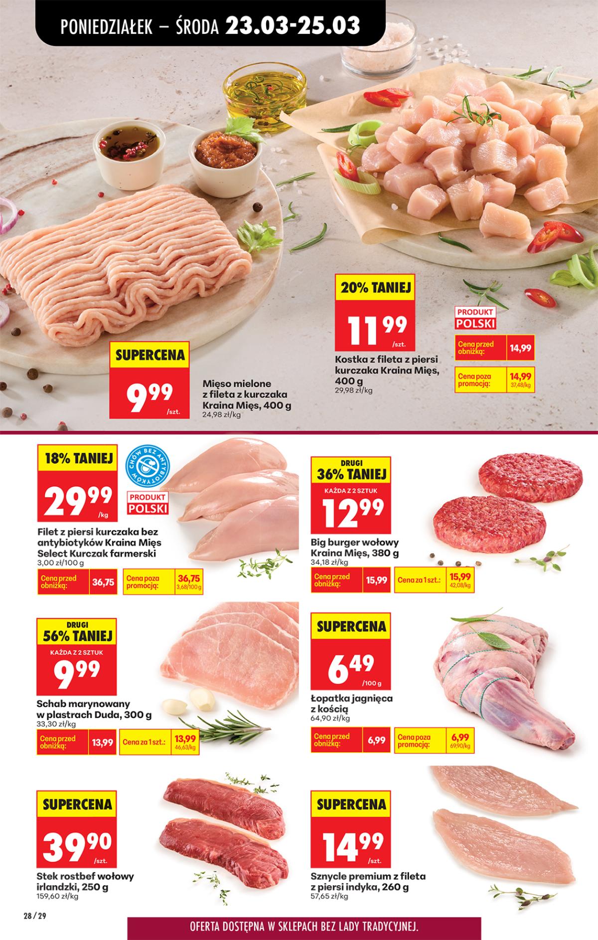Leták Biedronka Polsko 23.3.-29.3.2026 strana 40