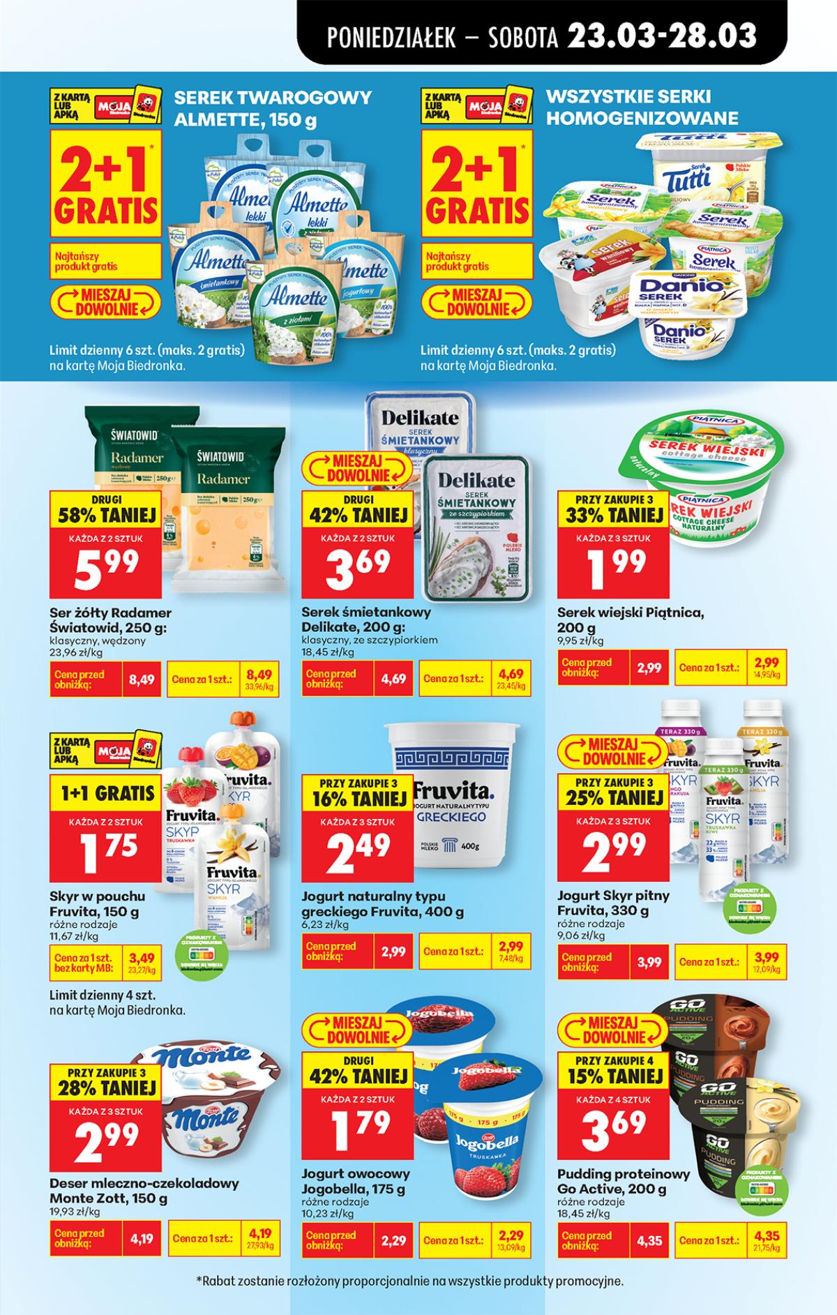 Leták Biedronka Polsko 23.3.-29.3.2026 strana 49