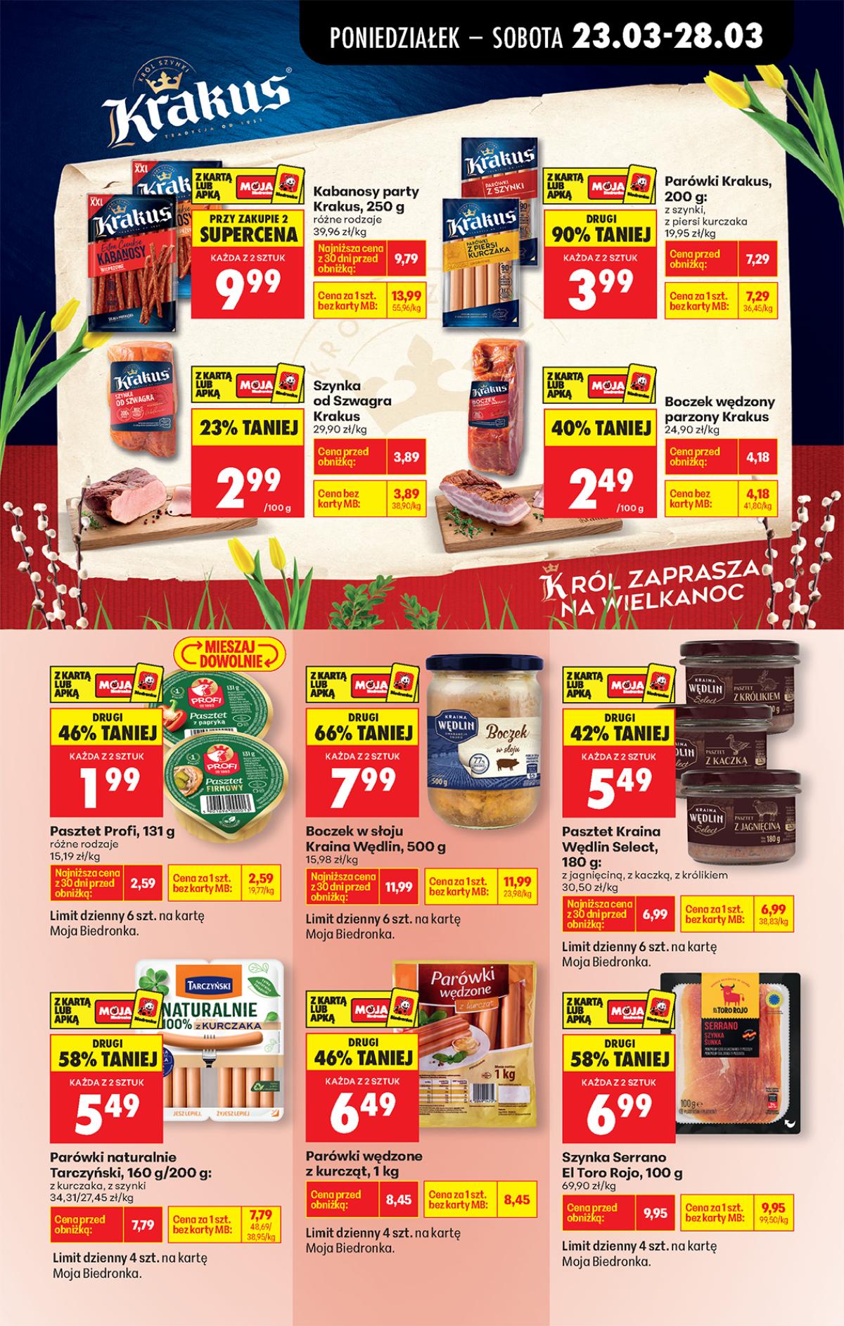 Leták Biedronka Polsko 23.3.-29.3.2026 strana 51