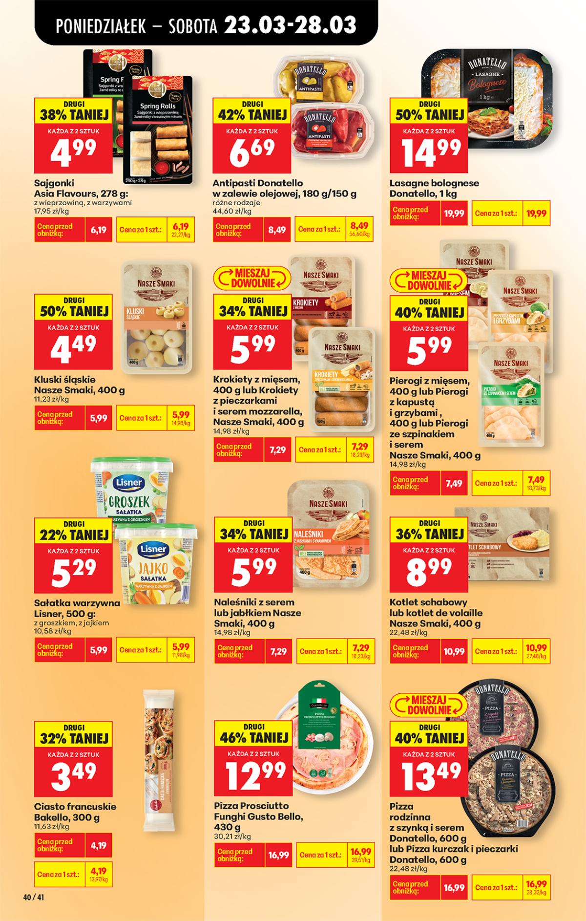 Leták Biedronka Polsko 23.3.-29.3.2026 strana 54