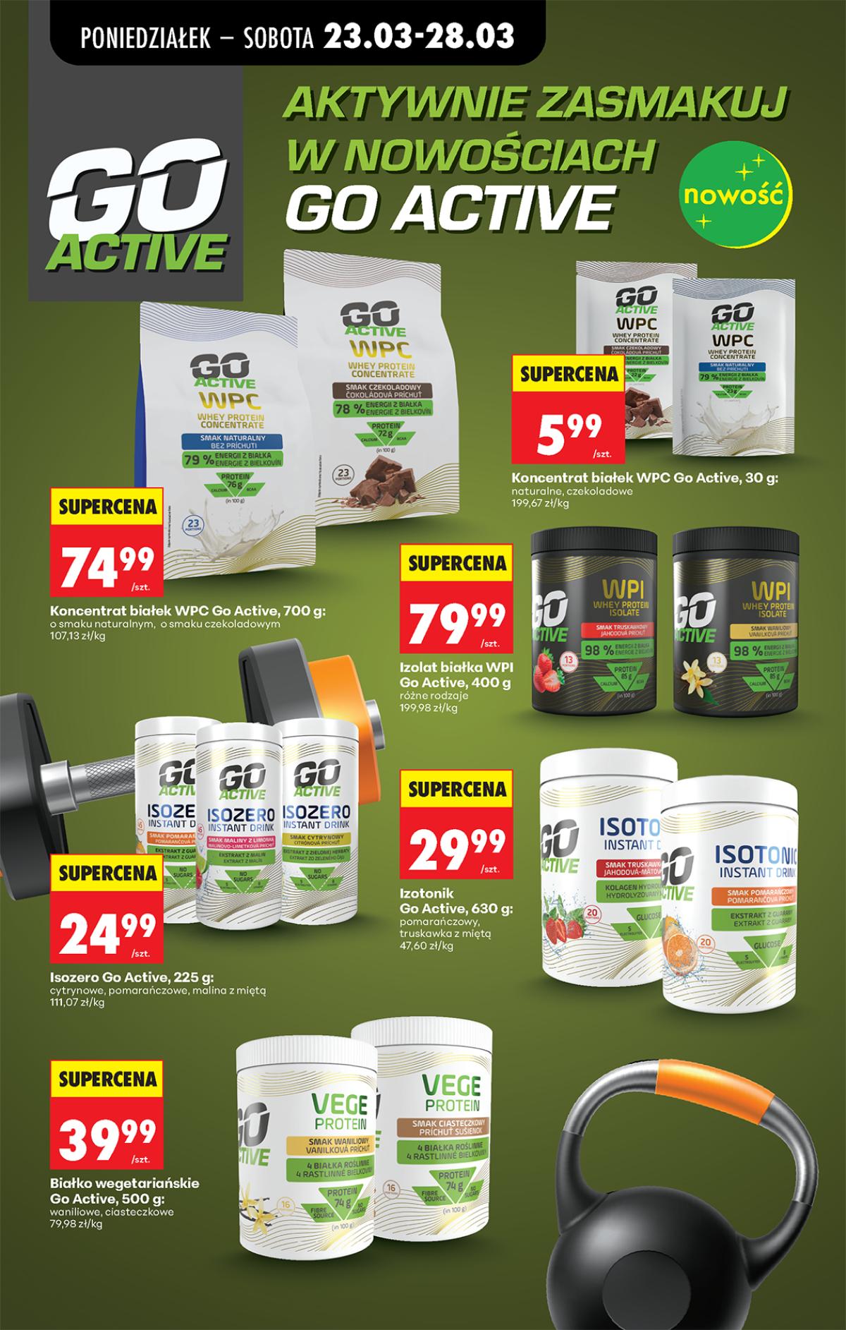Leták Biedronka Polsko 23.3.-29.3.2026 strana 61