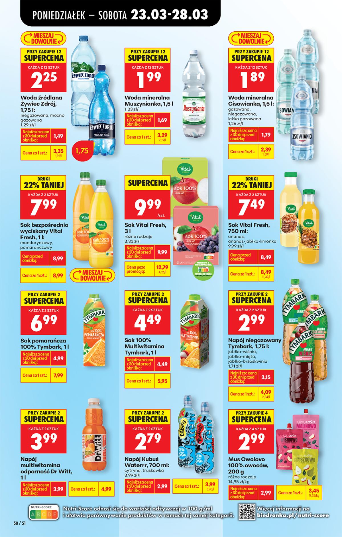 Leták Biedronka Polsko 23.3.-29.3.2026 strana 72