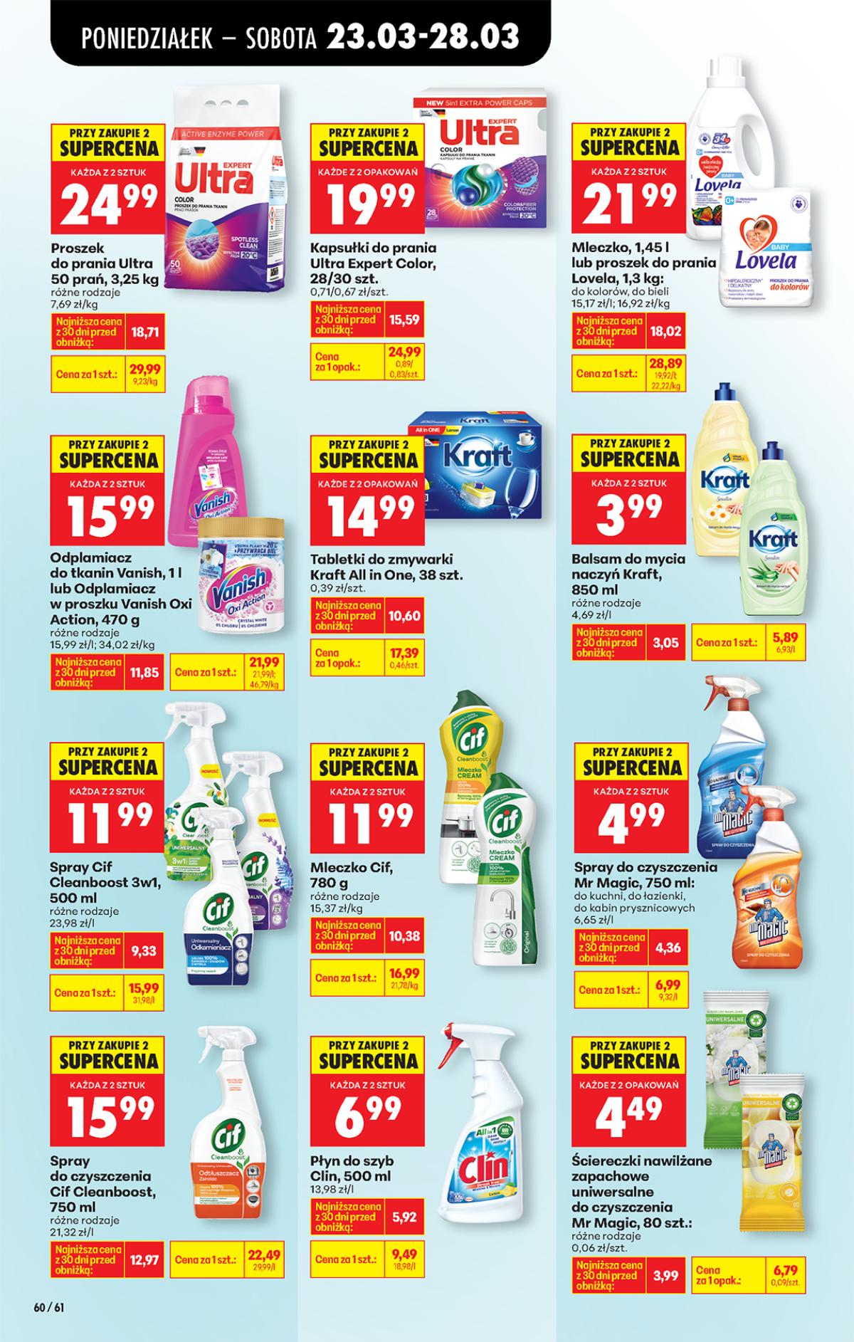 Leták Biedronka Polsko 23.3.-29.3.2026 strana 86