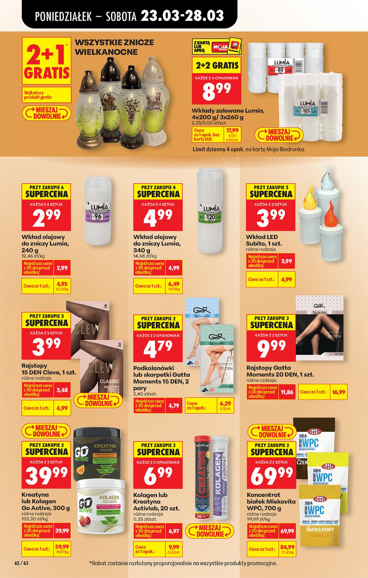 Leták Biedronka Polsko 23.3.-29.3.2026 strana 88