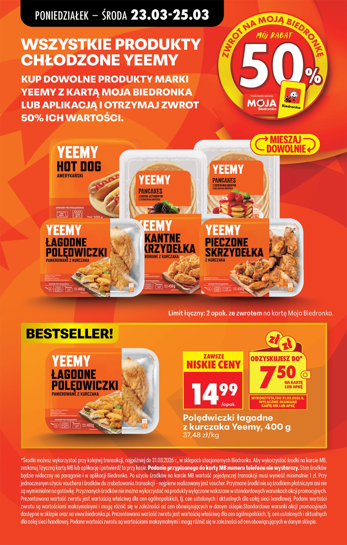 Leták Biedronka Polsko 23.3.-29.3.2026 strana 91