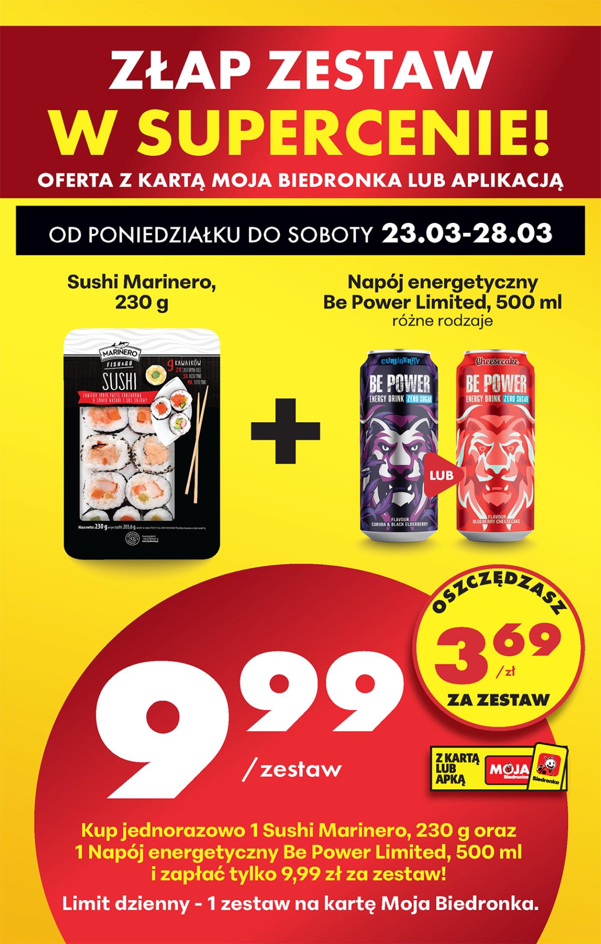 Leták Biedronka Polsko 23.3.-29.3.2026 strana 94