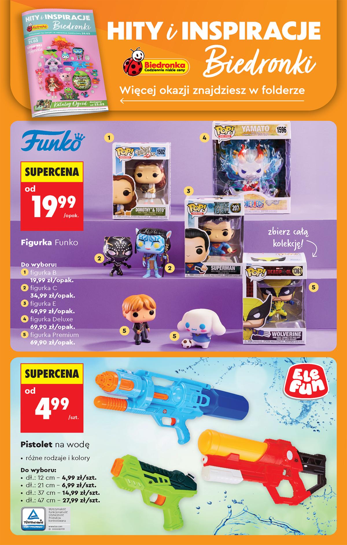 Leták Biedronka Polsko 23.3.-29.3.2026 strana 98