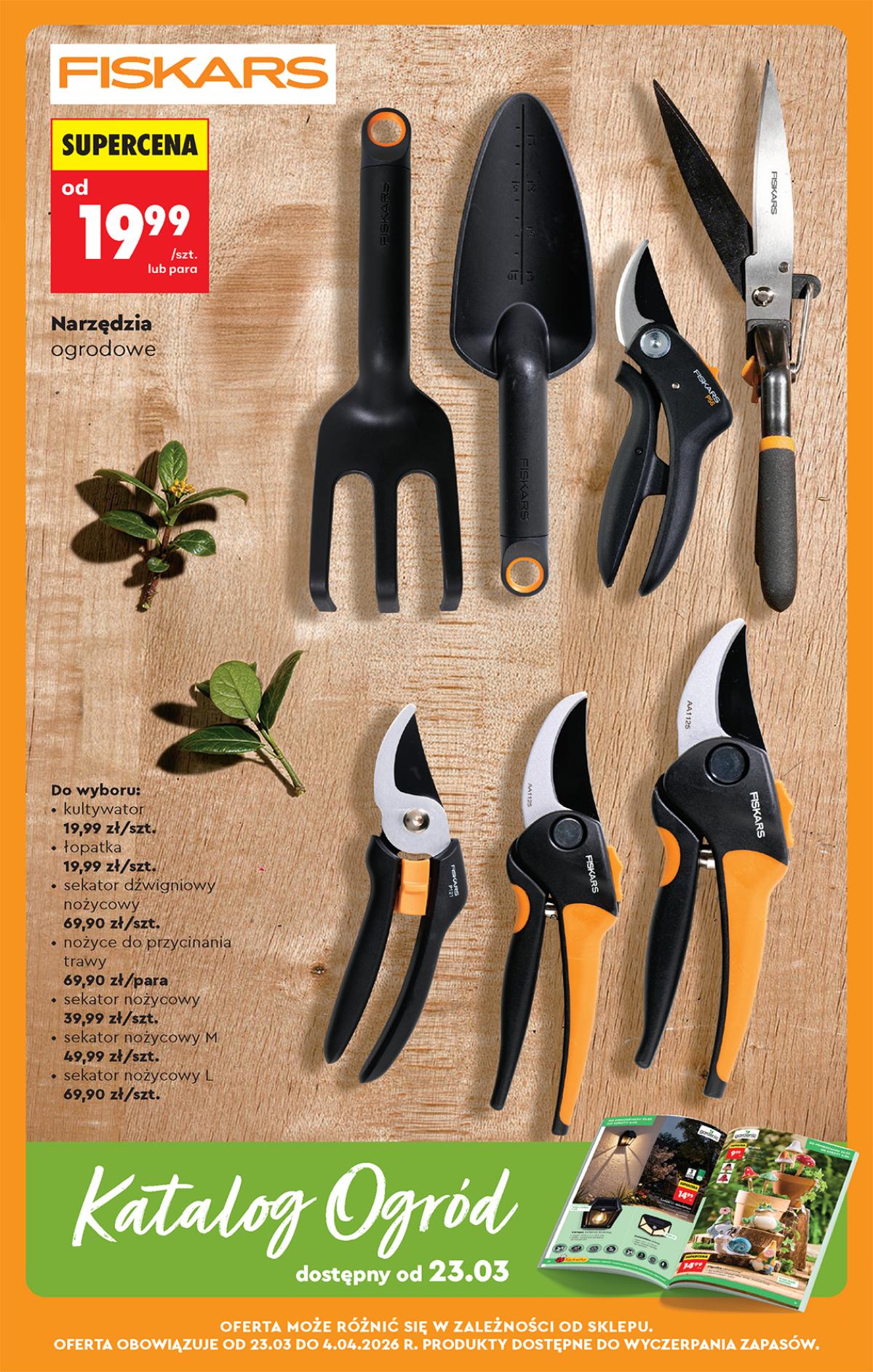 Leták Biedronka Polsko 23.3.-29.3.2026 strana 99