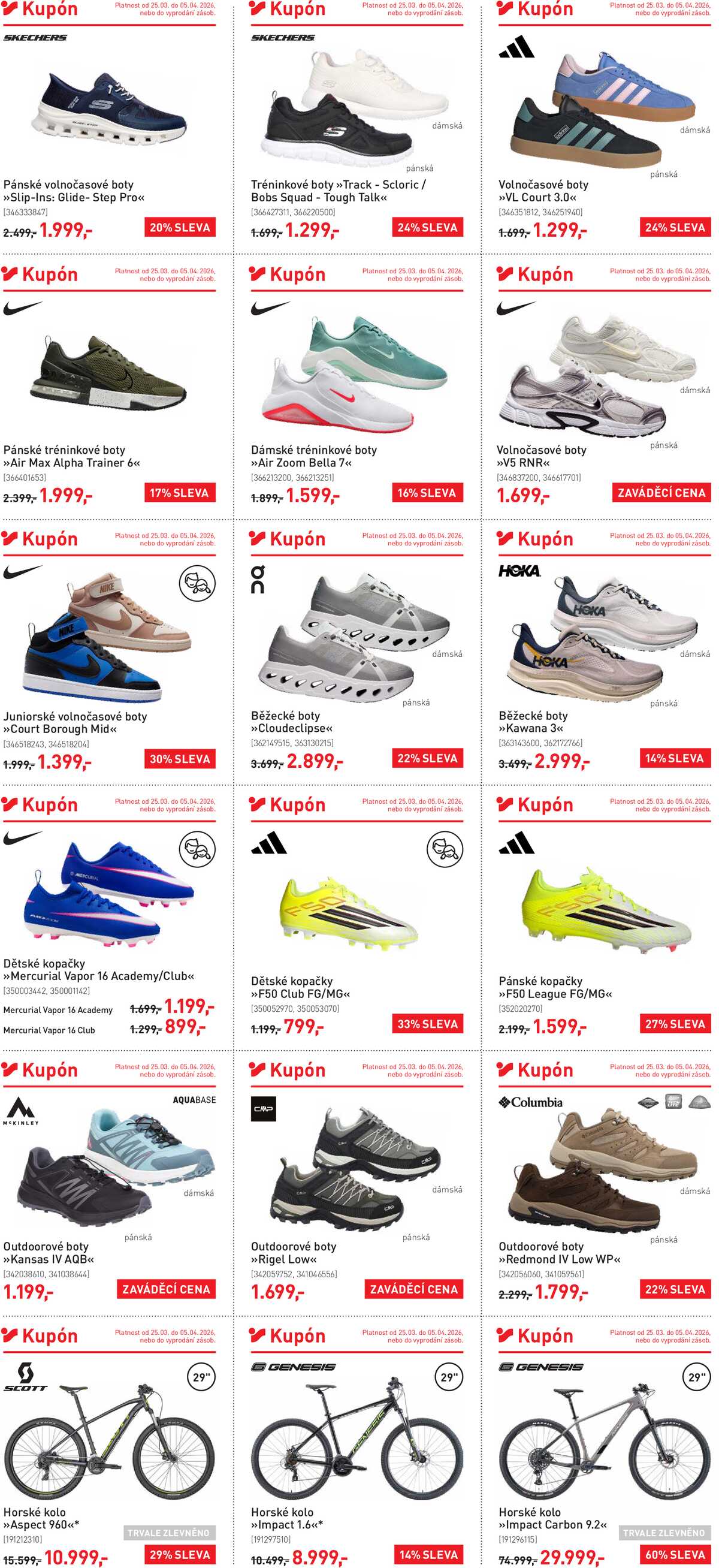 Intersport  od 25.3. do 5.4.2026 strana 2