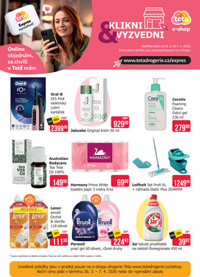 Teta drogerie eshop od 26.3. do 7.4.2026
