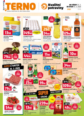 Terno Prachatice, Český Krumlov, Zlín, Tábor, Strakonice, Blatná 25.3. - 31.3.