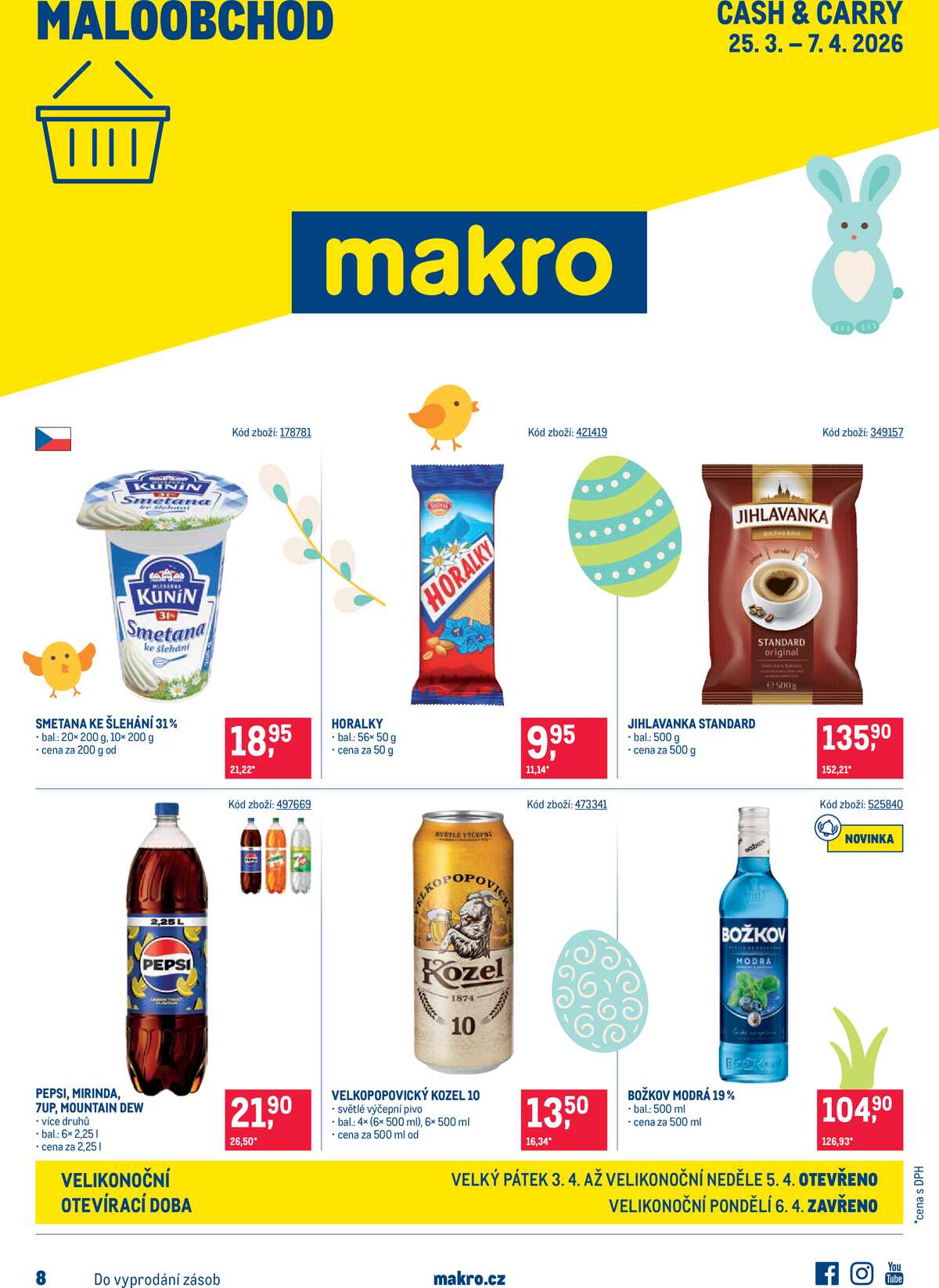 MAKRO Maloobchod od 25.3. do 31.3.2026 strana 1