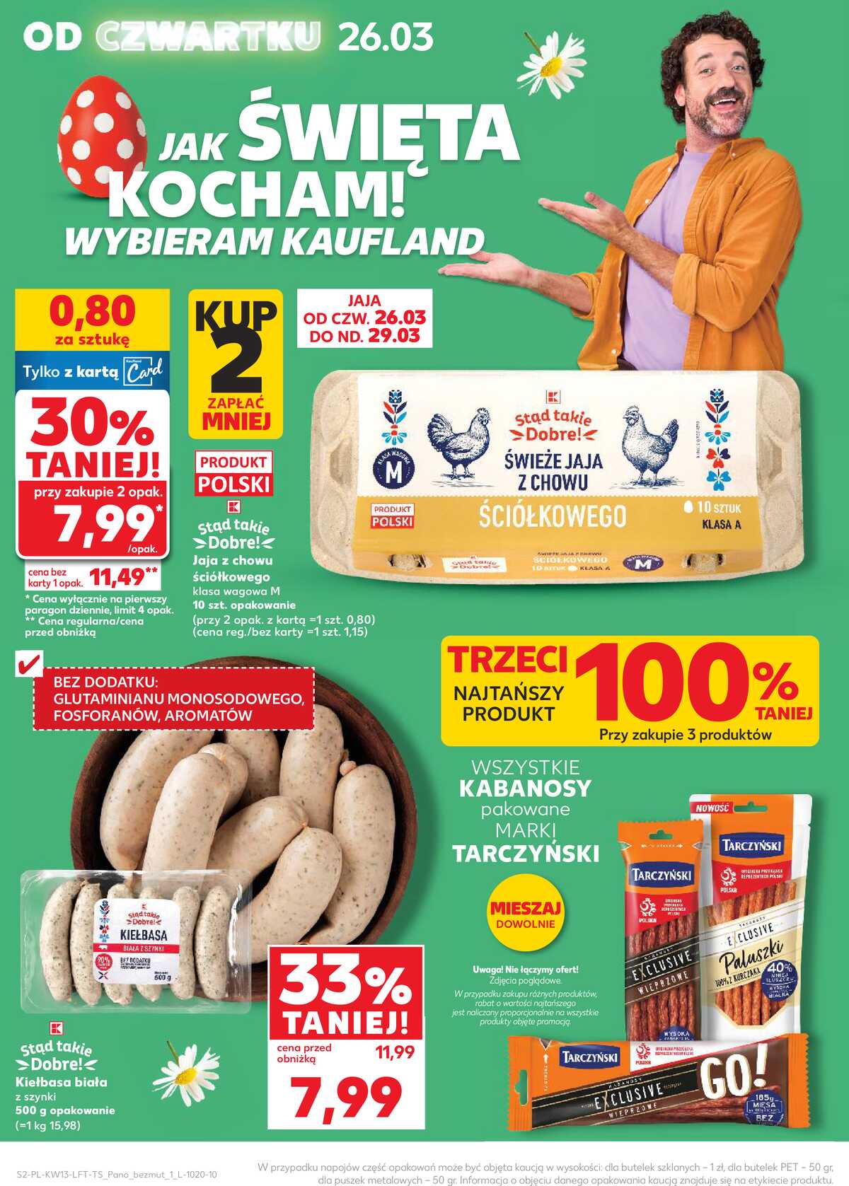 Leták Kaufland Polsko 26.3.-31.3.2026 - Noviny týdne strana 2