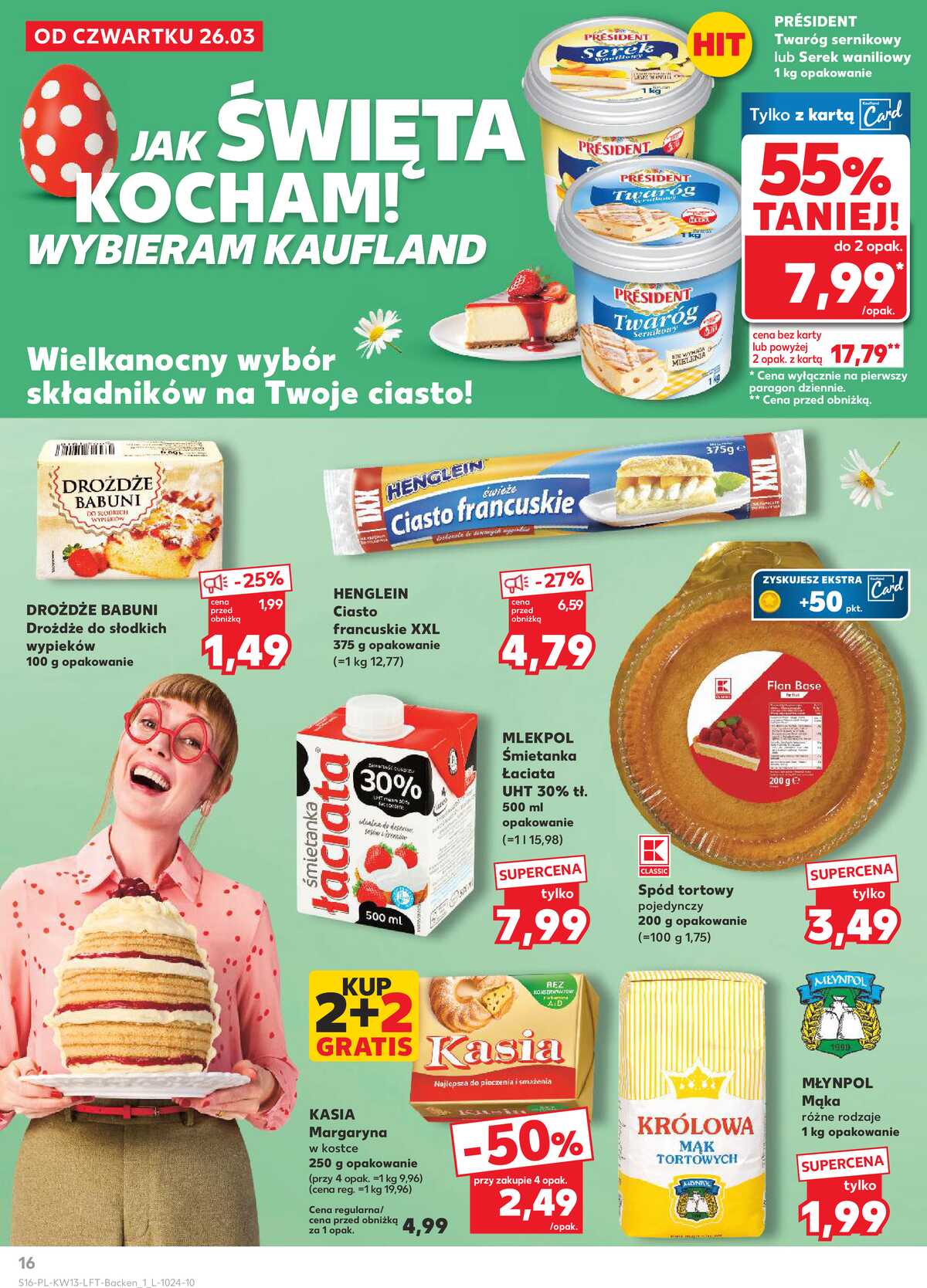 Leták Kaufland Polsko 26.3.-31.3.2026 - Noviny týdne strana 16