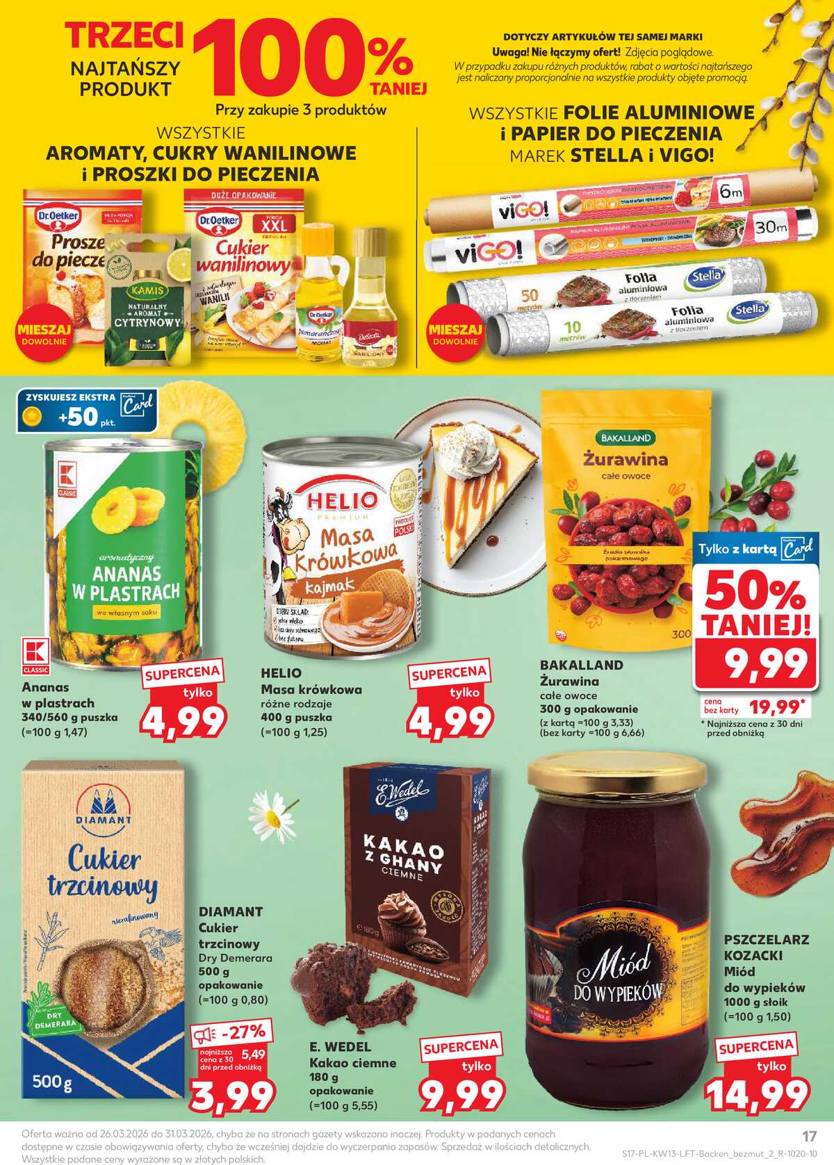 Leták Kaufland Polsko 26.3.-31.3.2026 - Noviny týdne strana 17