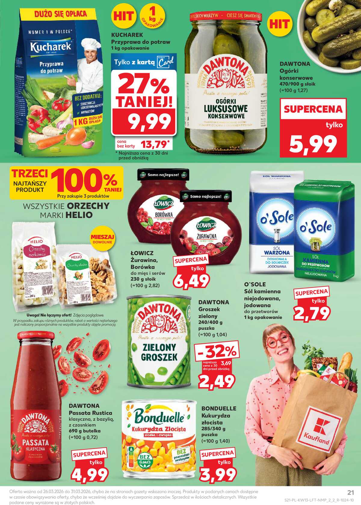 Leták Kaufland Polsko 26.3.-31.3.2026 - Noviny týdne strana 21