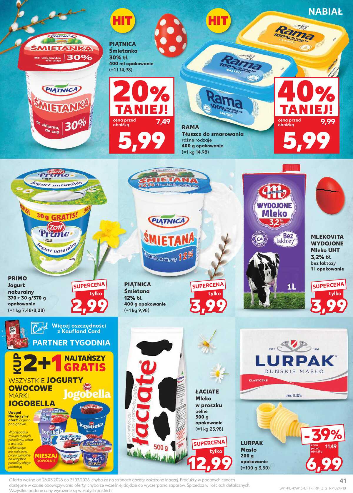 Leták Kaufland Polsko 26.3.-31.3.2026 - Noviny týdne strana 41