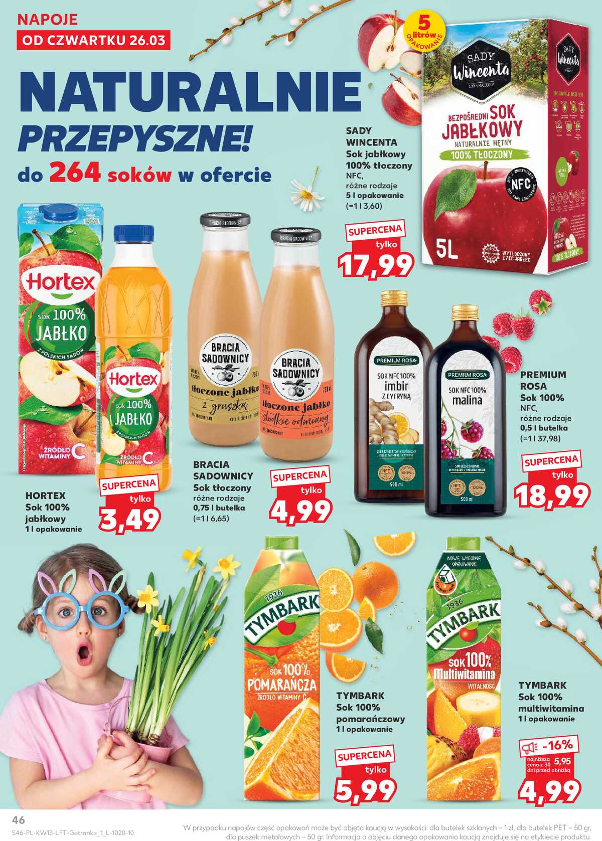Leták Kaufland Polsko 26.3.-31.3.2026 - Noviny týdne strana 46
