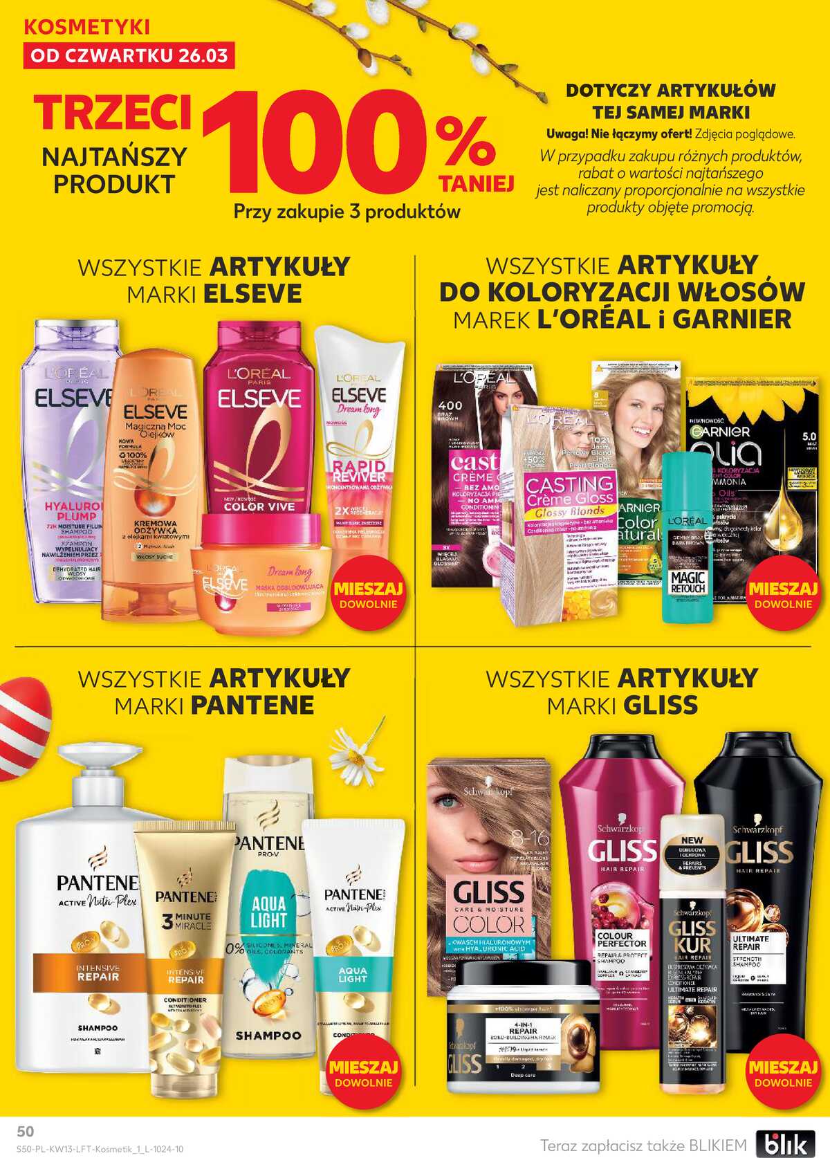 Leták Kaufland Polsko 26.3.-31.3.2026 - Noviny týdne strana 50