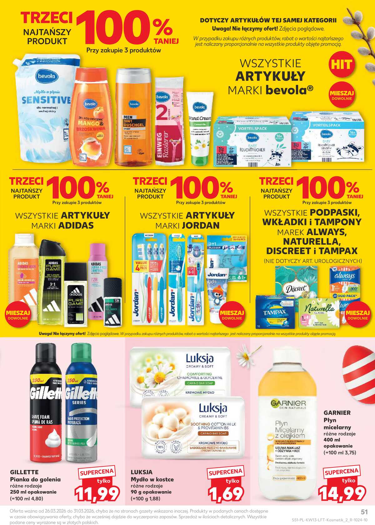 Leták Kaufland Polsko 26.3.-31.3.2026 - Noviny týdne strana 51