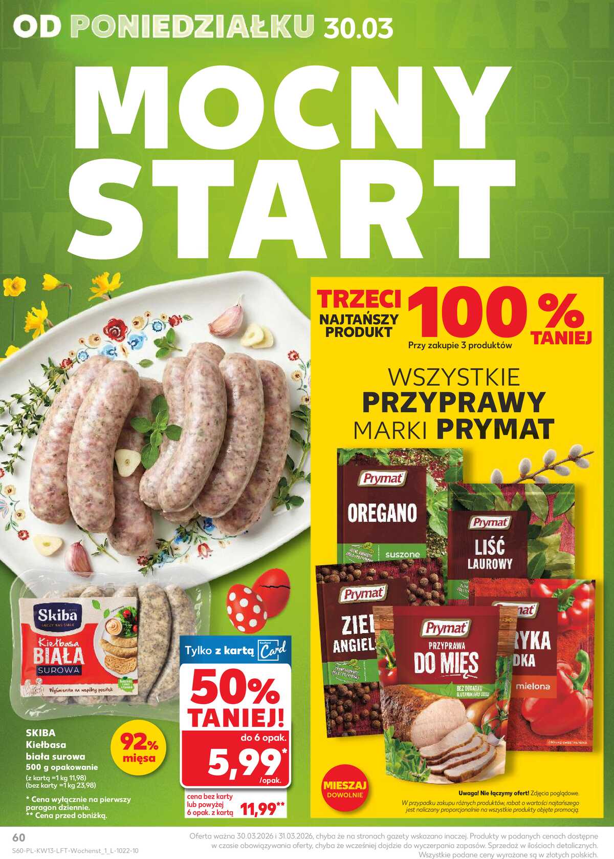 Leták Kaufland Polsko 26.3.-31.3.2026 - Noviny týdne strana 60