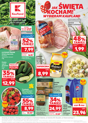 Leták Kaufland Polsko 26.3.-31.3.2026 - Noviny týdne