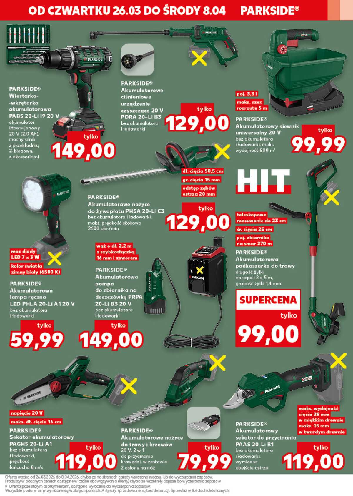 Leták Kaufland Polsko 26.3.-8.4.2026 strana 5