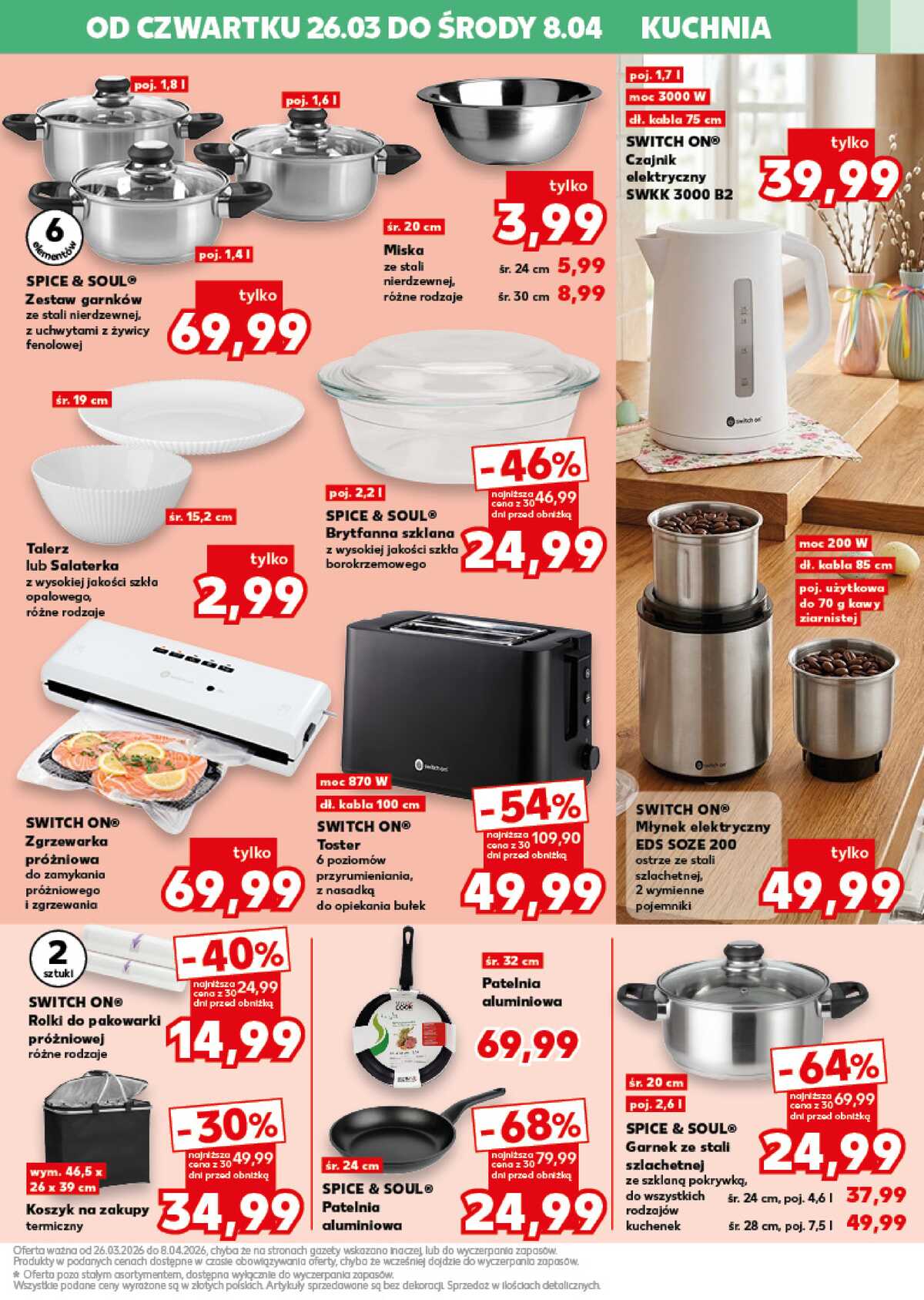Leták Kaufland Polsko 26.3.-8.4.2026 strana 9