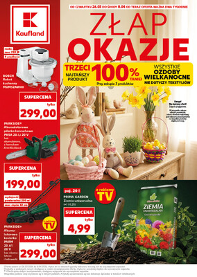 Leták Kaufland Polsko 26.3.-8.4.2026