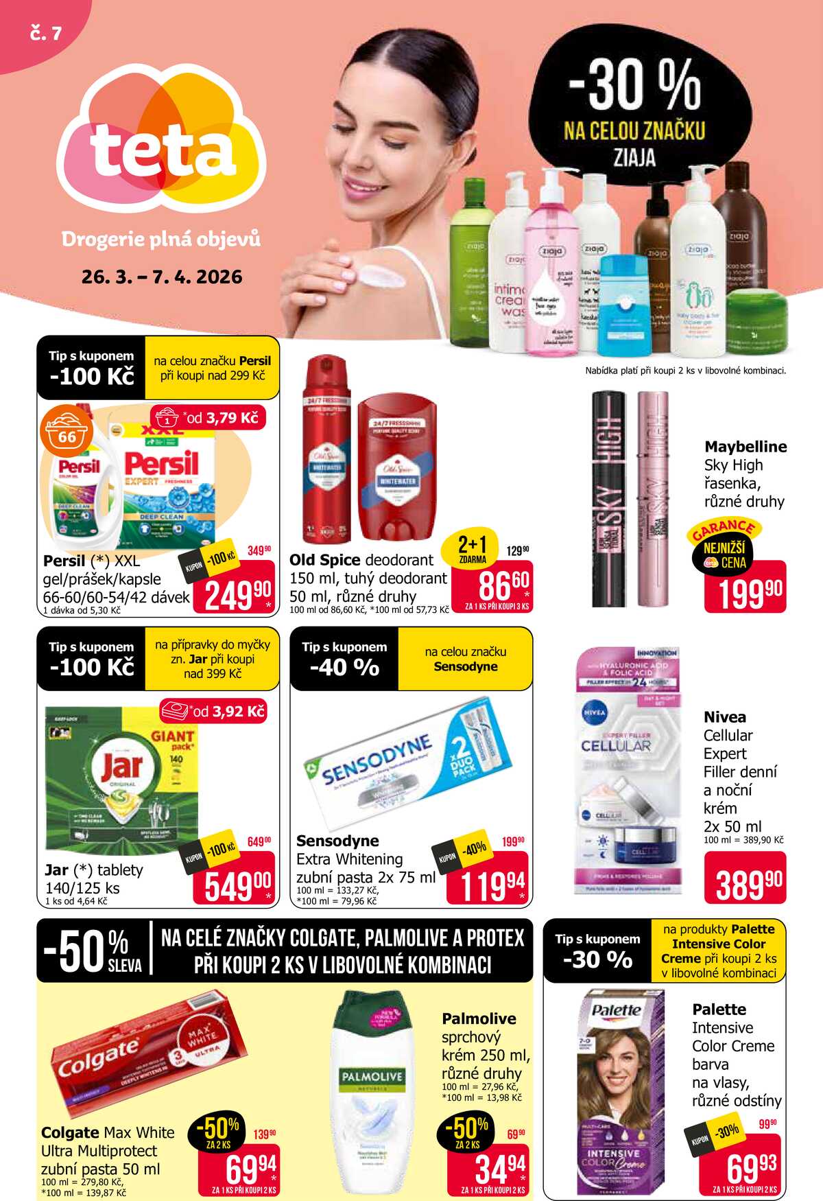 Teta drogerie  od 26.3. do 7.4.2026 strana 1