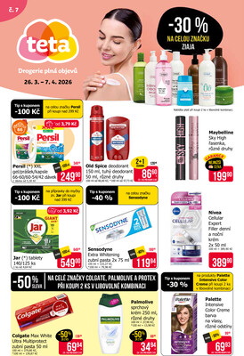 Teta drogerie  od 26.3. do 7.4.2026