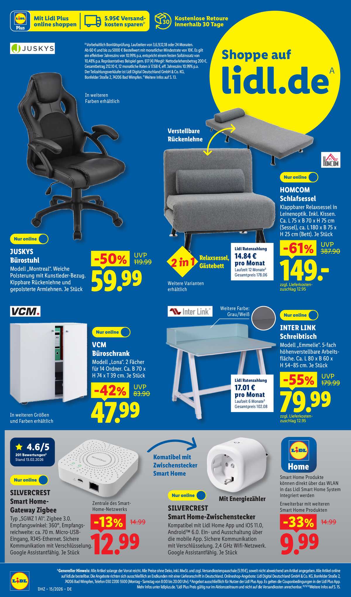 Leták Lidl Německo 7.4.-11.4.2026 strana 4