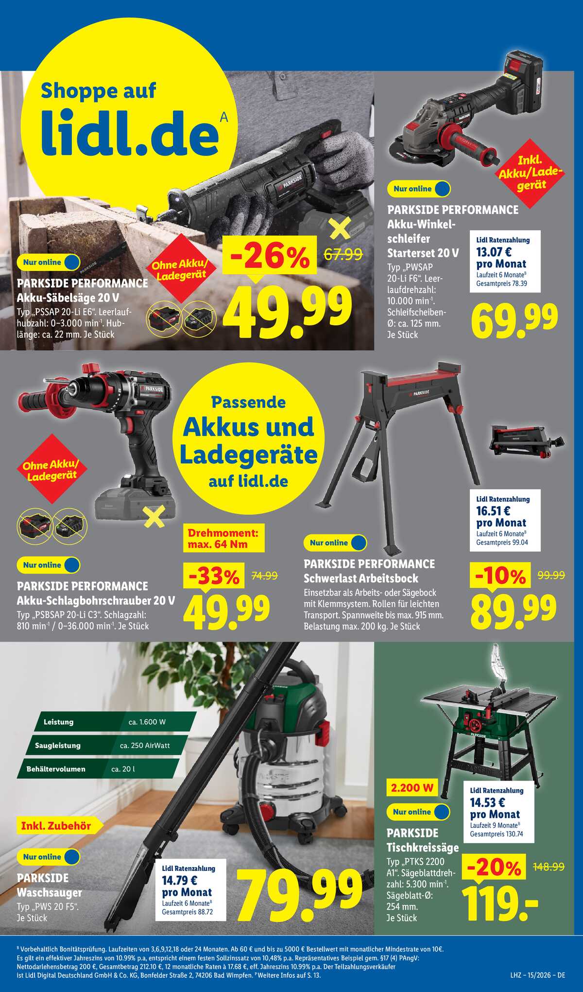Leták Lidl Německo 7.4.-11.4.2026 strana 17