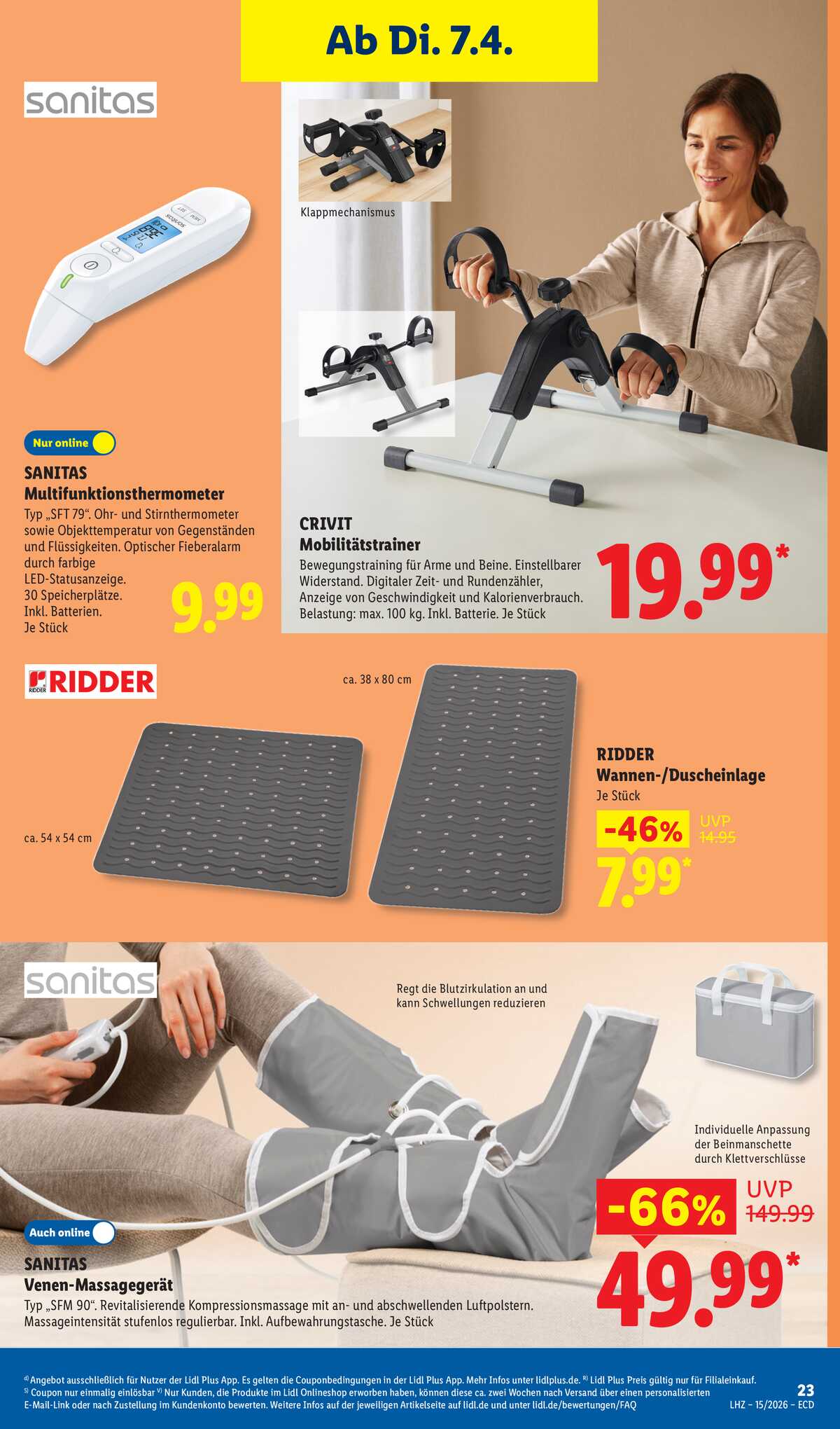 Leták Lidl Německo 7.4.-11.4.2026 strana 23