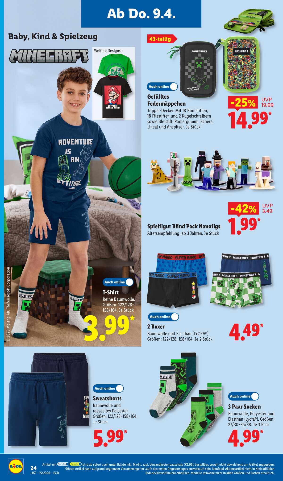 Leták Lidl Německo 7.4.-11.4.2026 strana 24