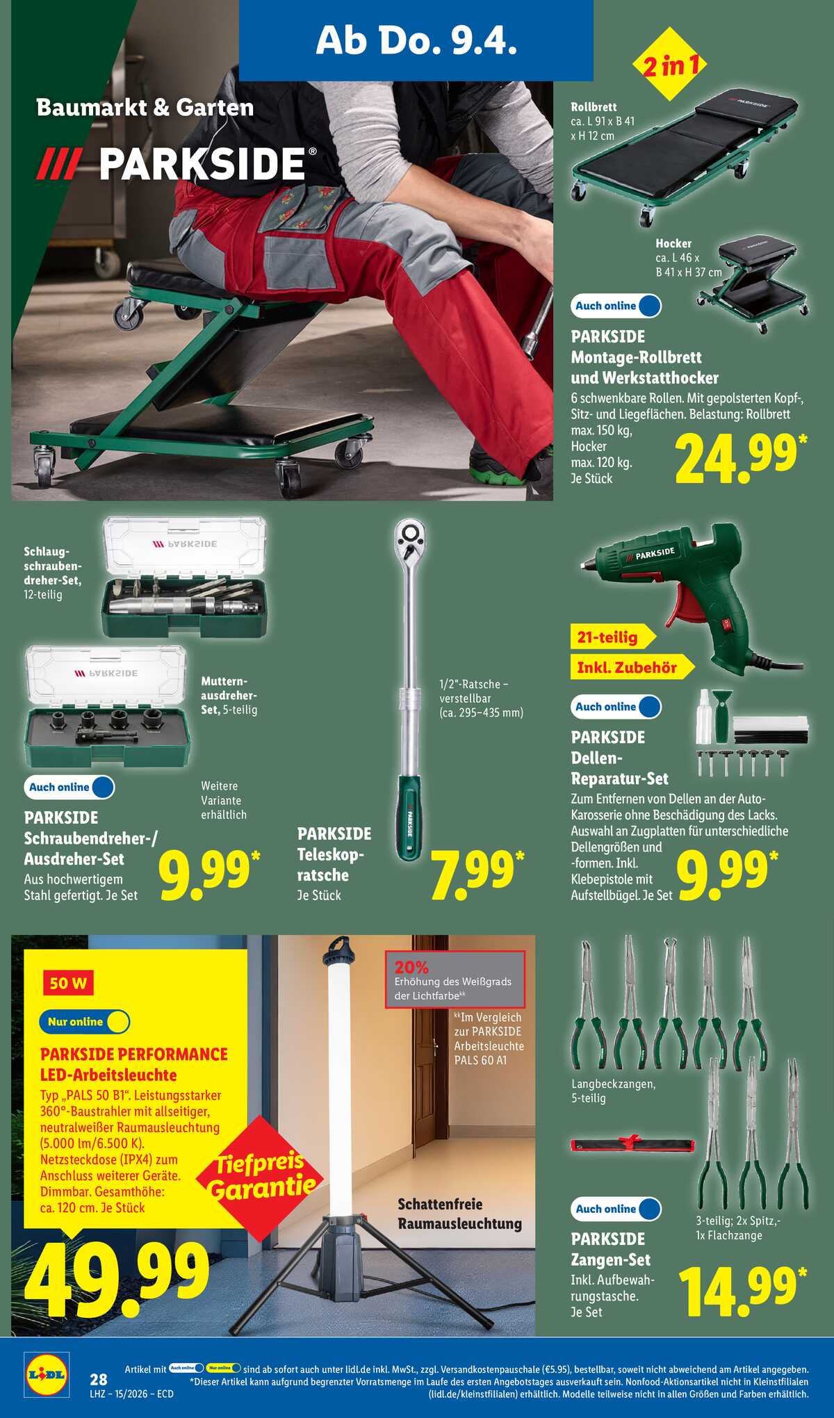 Leták Lidl Německo 7.4.-11.4.2026 strana 28