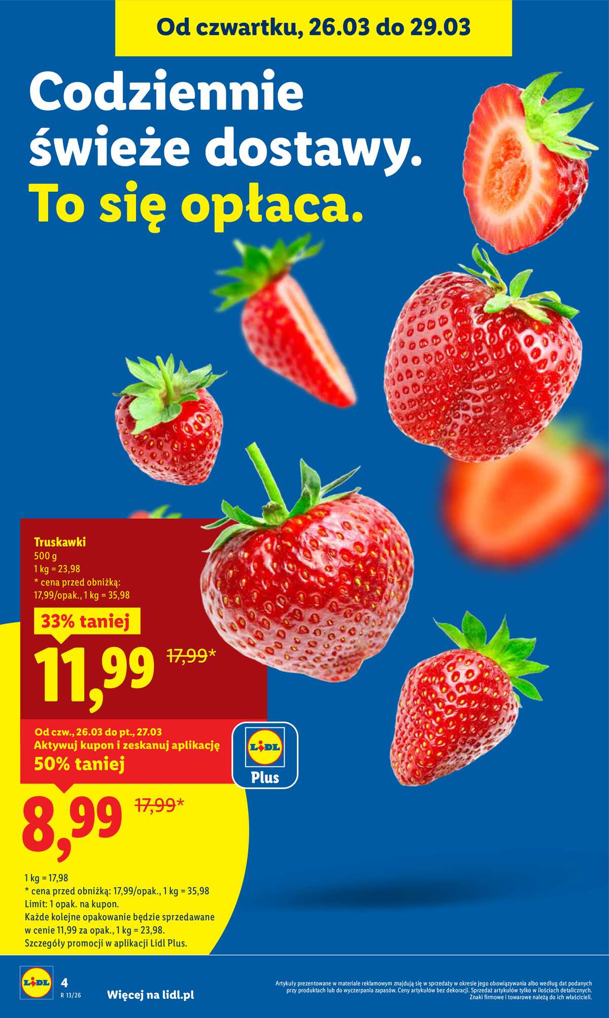Leták Lidl Polsko 26.3.-29.3.2026 - Zpravodaj platný od 26.03 do 29.03 strana 4